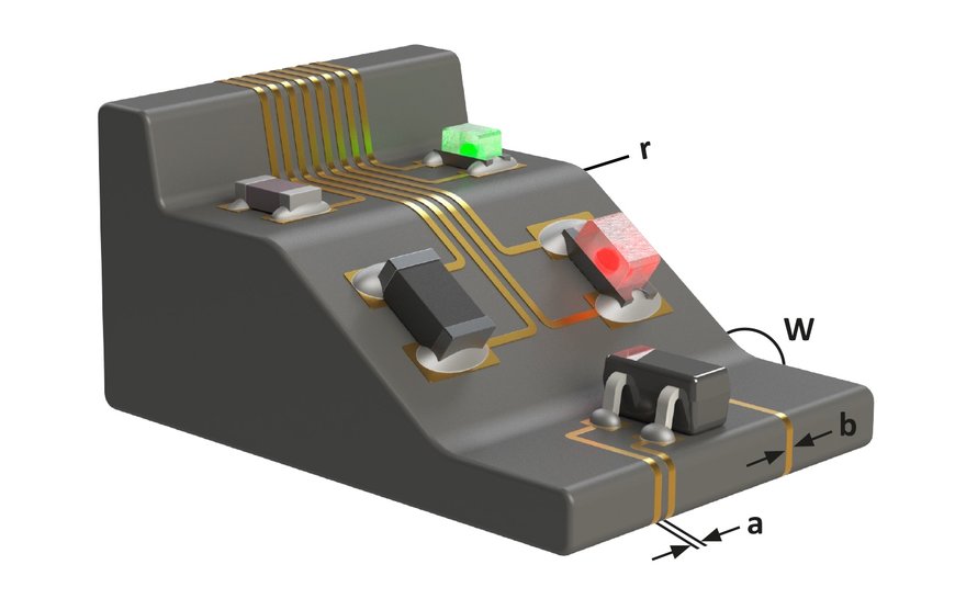 Assemblaggi elettronici senza circuiti stampati
